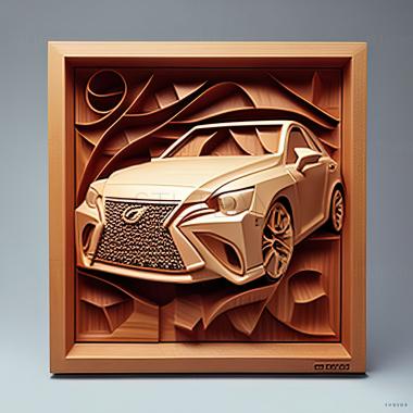 3D model Lexus IS (STL)
